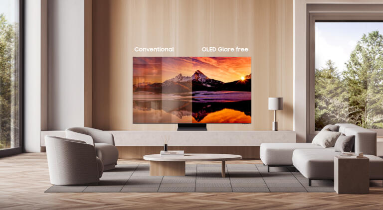 Zmogljivejši procesorji v televizorju Neo QLED 4K, svetlejši zasloni OLED in strokovno oblikovane diode MICRO LED izboljšujejo gledalsko izkušnjo