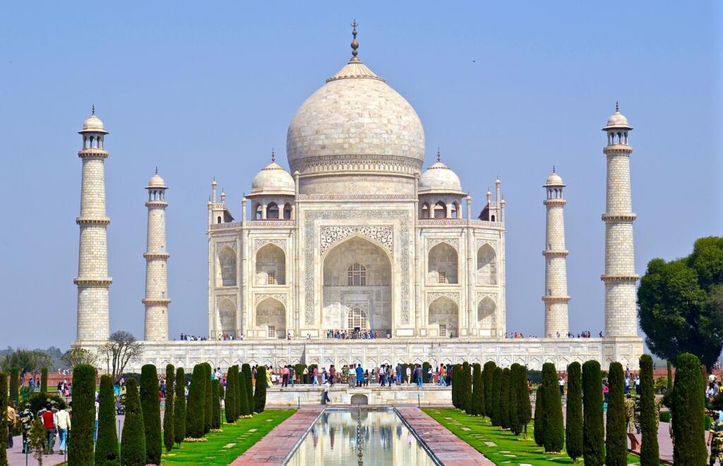 taj mahal, india, agra