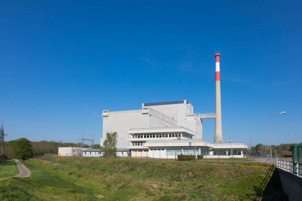 Zwentendorf nuclear plant in Lower Austria that was never put life and after a lot of demonstrations entirely shutdown in 1978.
