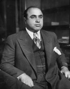 Fotografija zloglasnega Alphonsa Caponeja iz leta 1930