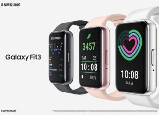 Samsung napoveduje novo in izboljšano fitnes zapestnico,
Samsung Galaxy Fit3 Fit3 Family