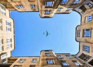 Kako fotografirati kot profesionalec? Stavba in pogled na nebo z letalom