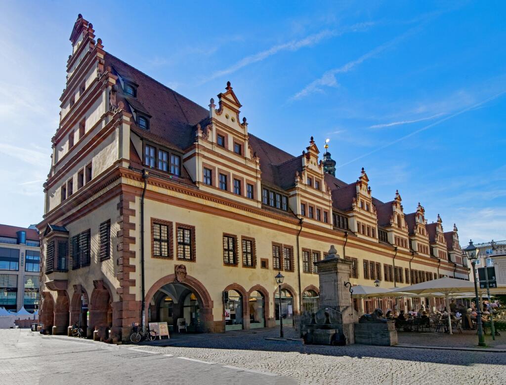 old town hall, leipzig, saxony