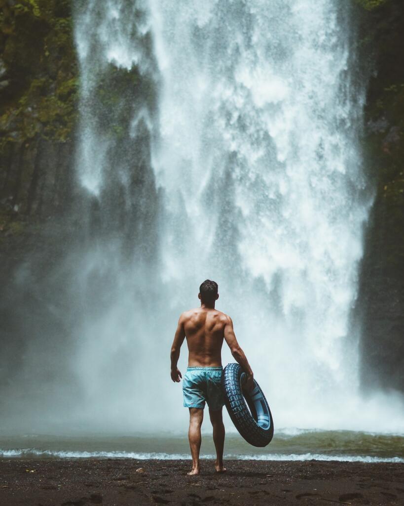 water, waterfall, outdoors