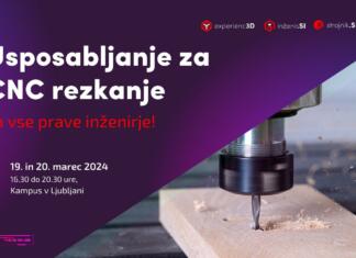 Usposabljanje za CNC rezkanje | 19. in 20. marec | Študentski Kampus