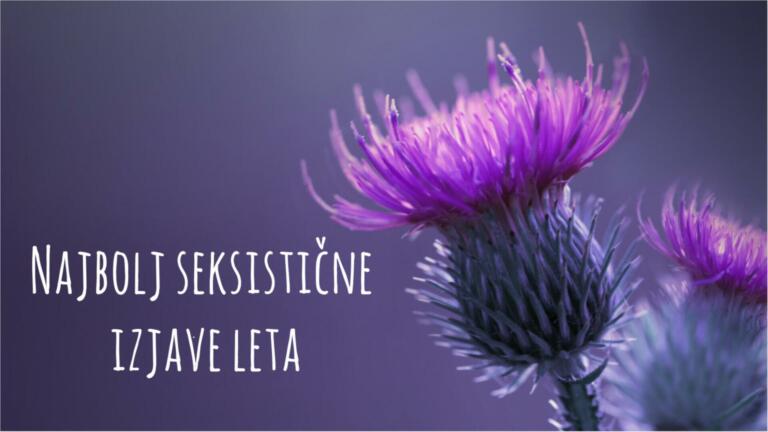 5 finalistk za bodečo nežo ali kdo bo seksist_ka leta!