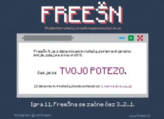 freeŠn – DELAVNICA 2 : Umetnost digitalnega pripovedovanja 101 freeŠn - Študentski natečaj kreativnega komuniciranja