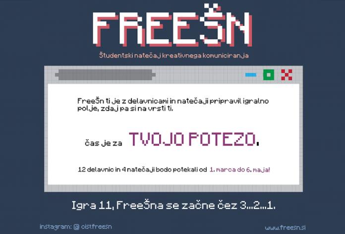 freeŠn - Študentski natečaj kreativnega komuniciranja