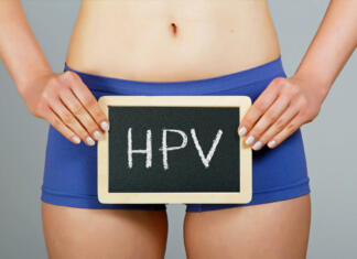 Cepivo proti HPV je zaščita pred rakom HPV virus. Women's health concept