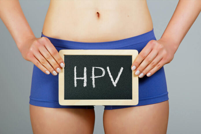 HPV virus. Women's health concept