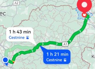 Da boste vedno pravočasno na cilju storitev zemljevidov Petal