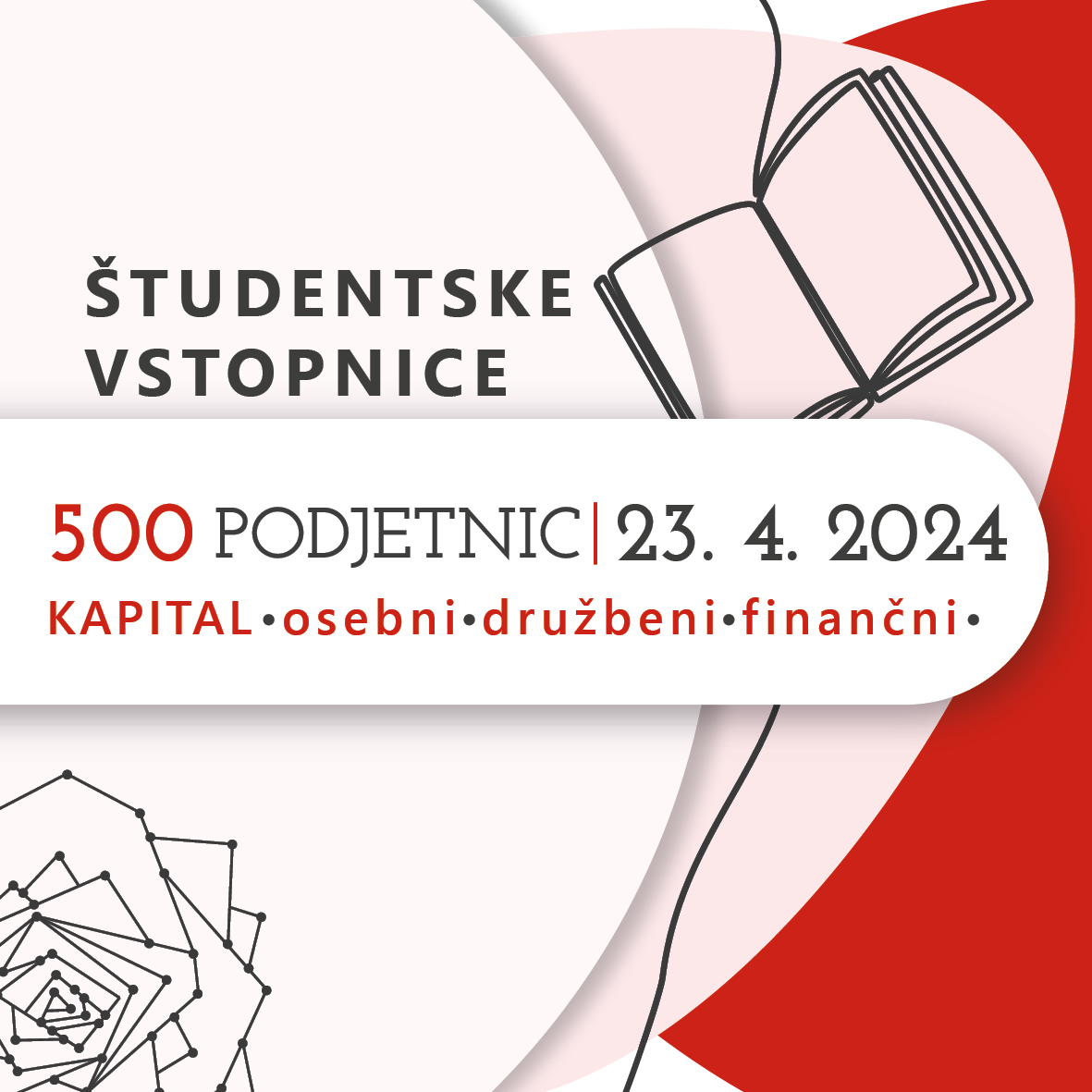 500 podjetnic 2024: Pridružite se največjemu prazniku podjetništva v Sloveniji!