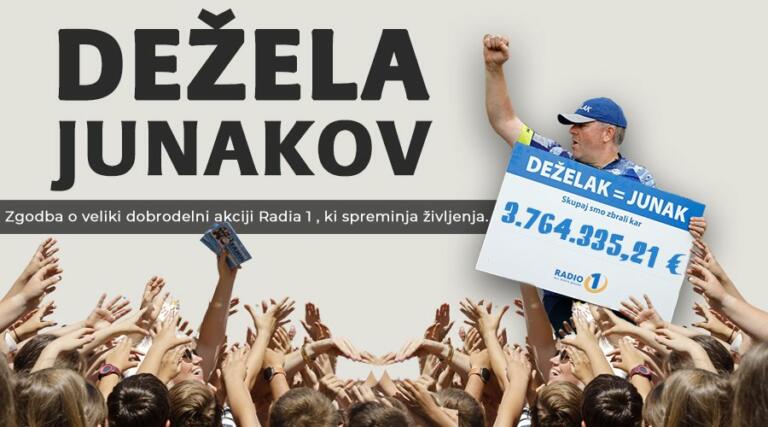 Kje in kdaj videti film Dežela junakov, zgodbo o dobrodelni akciji Deželak Junak