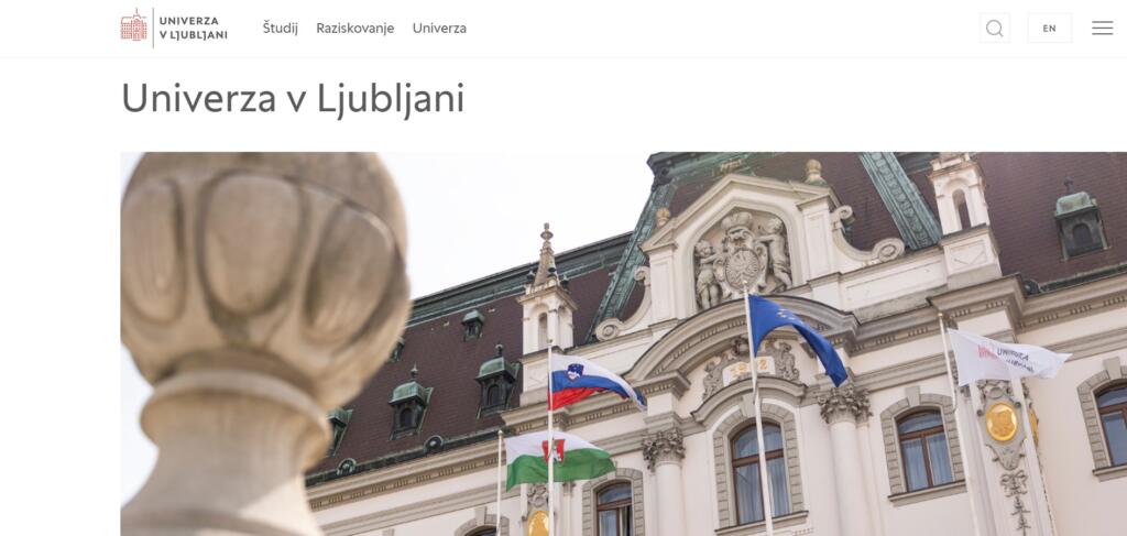 Nova spletna stran Univerze v Ljubljani