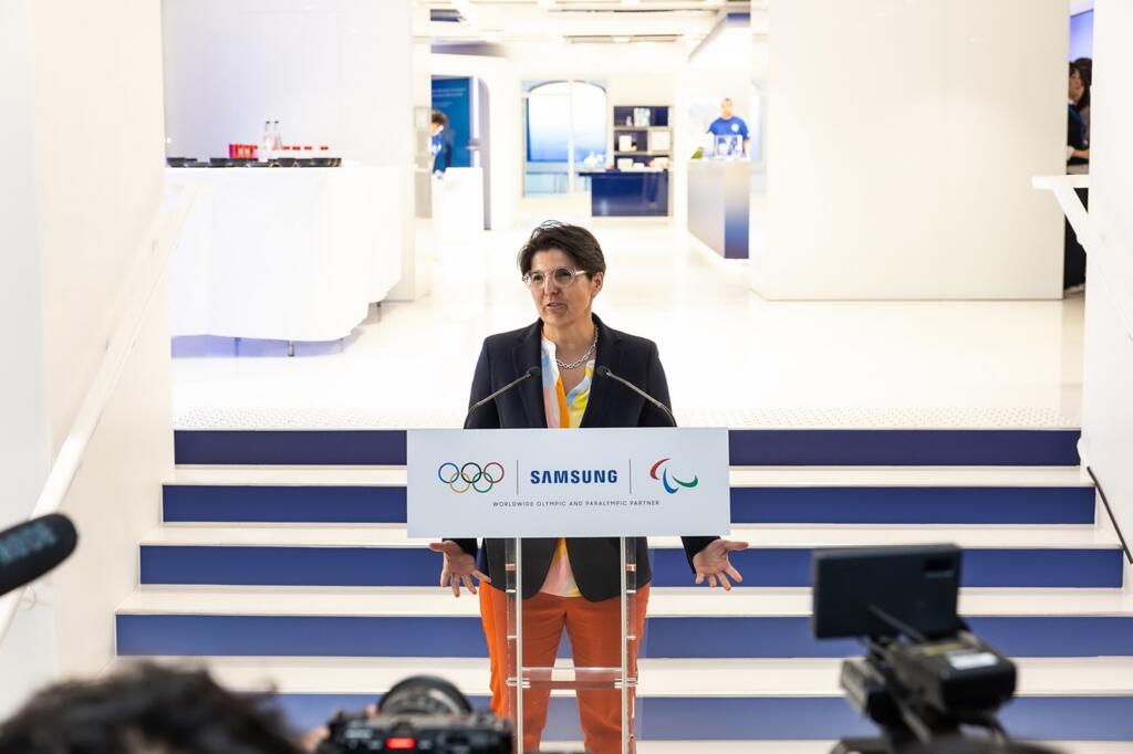 Olympic™️ rendezvous @ Samsung_Anne-Sophie Voumard_IOC