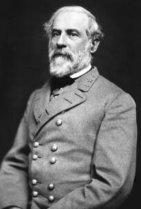 Fotografija konfederacijskega generala Roberta E. Leeja