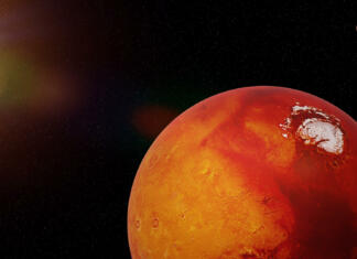 Bi potovali na Mars? To so destinacije prihodnosti artist's interpretation of the red planet