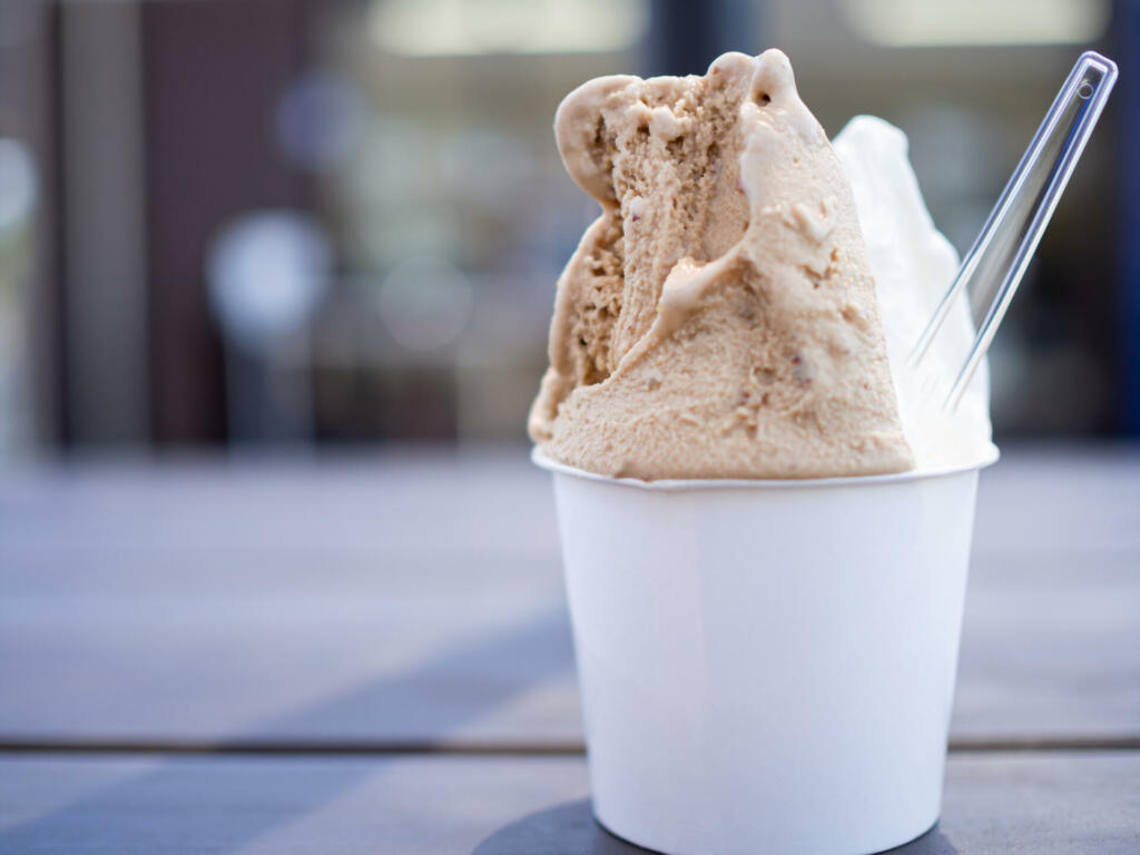 Coffee gelato