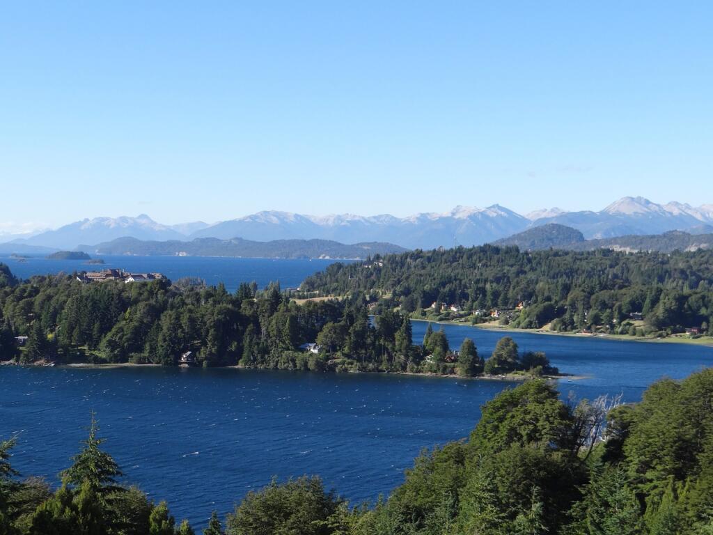 lake, bariloche, patagonia