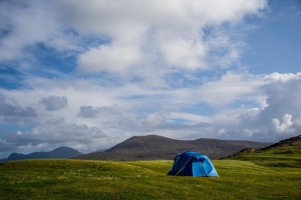tent, scotland, camping