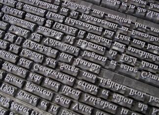 Slovnični nasvet: pridevniki na -ski in -ški. writing, lead set, letterpress