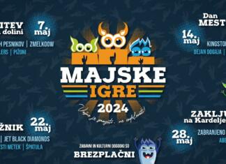 MAJSKE IGRE 2024 // Zaključek na Kardeljevi ploščadi Majske igre razpored - napovednik