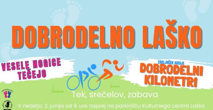 ZAKLJUČNI TEK – DOBRODELNO LAŠKO // DOBRODELNI KILOMETRI