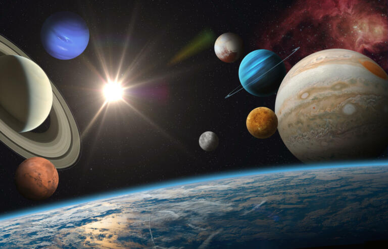 Koliko tehtajo planeti našega osončja?