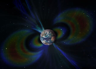 Odkrili najstarejši dokaz Zemljinega magnetnega polja Geomagnetic field around planet Earth in space. Elements of this image furnished by NASA.
/nasa urls for this collage:
https://www.nasa.gov/feature/goddard/2018/studying-the-van-allen-belts-60-years-after-america-s-first-spacecraft
(https://www.nasa.gov/sites/default/files/thumbnails/image/van_allen_probes_discov_new_rad_belt_cal.jpg)
https://images.nasa.gov/details-GSFC_20171208_Archive_e002131.html
https://www.nasa.gov/feature/jpl/20-intriguing-exoplanets-part-2
(https://www.nasa.gov/sites/default/files/images/148753main_image_feature_574_ys_full.jpg)