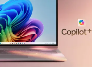Kaj pomeni Snapdragon Copilot+ PC in ali ga potrebujem? Prenosnik z operacijskim sistemom Windows in logotipom Copilot+ PC