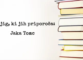Jaka Tomc: 5 knjig, ki jih priporoča Jaka Tomc priporoča 5 knjig