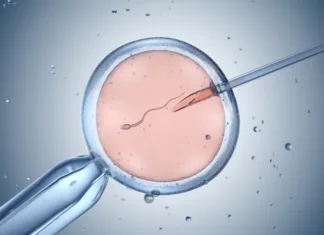 Resna grožnja za moške! Zakaj prihaja do upada števila spermijev? Artificial insemination or in vitro fertilization. 3D illustration