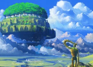 Najboljši filmi za ljubitelje Miyazakija Scena iz filma Castle in the sky