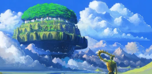 Scena iz filma Castle in the sky