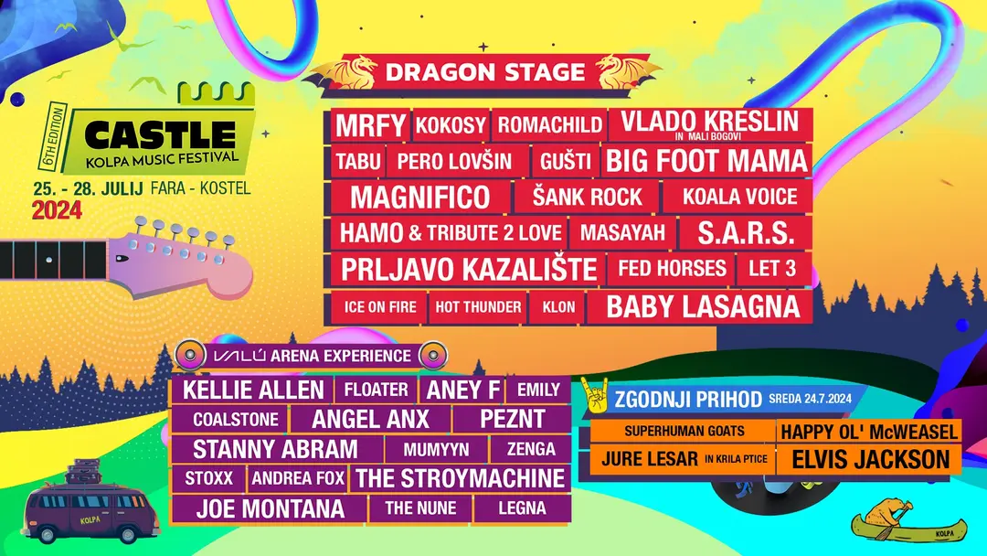 Castle Kolpa Music Festival 2024
