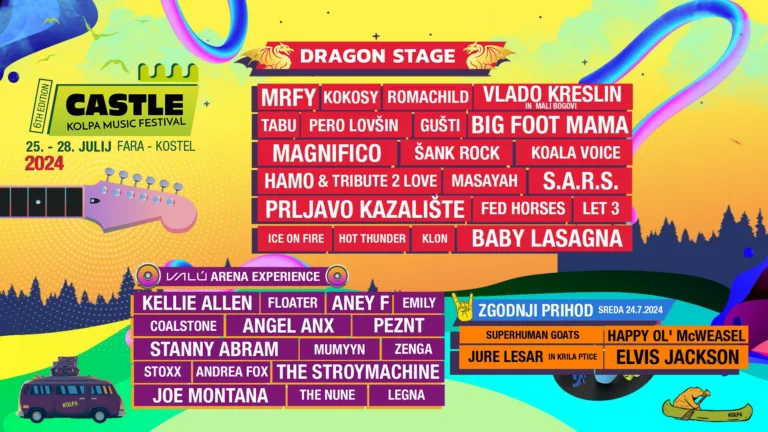 Castle Festival 2024 – kdo so letošnji nastopajoči?