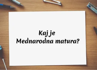 Kaj je Mednarodna matura? Kaj je mednarodna matura