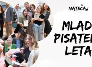 Želiš postati mladi pisatelj leta 2024? Prijavi se na natečaj Mladi pisatelj leta 2024