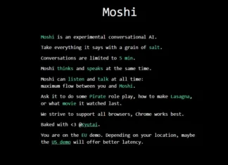 ChatGPT ima novo konkurenco, Moshi je šokiral industrijo Moshi, konkurenca za ChatGPT
