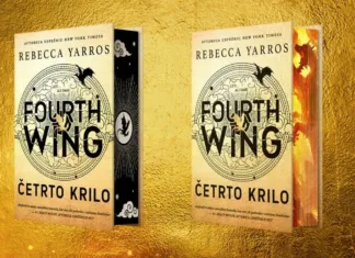 Prihaja slovenski prevod uspešnice Fourth Wing: Vse, kar morate vedeti Četrto krilo, slovenski prevod knjige Fourth Wing
