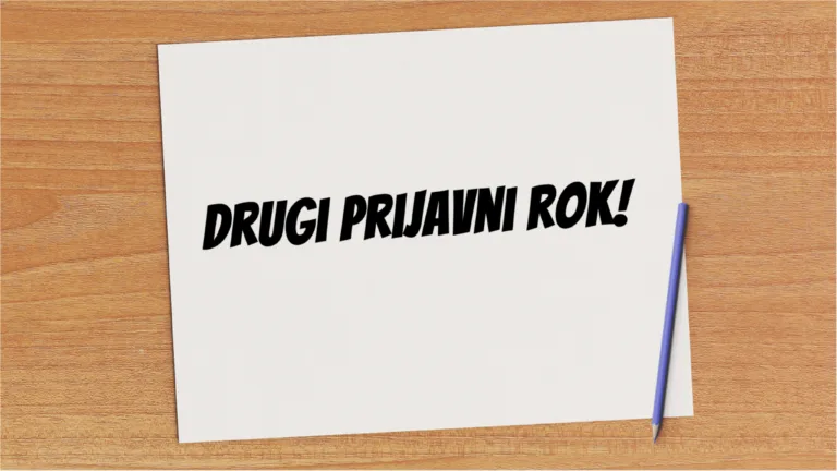 Odprt je drugi prijavni rok za vpis na faks! Prosta mesta, informacije in roki