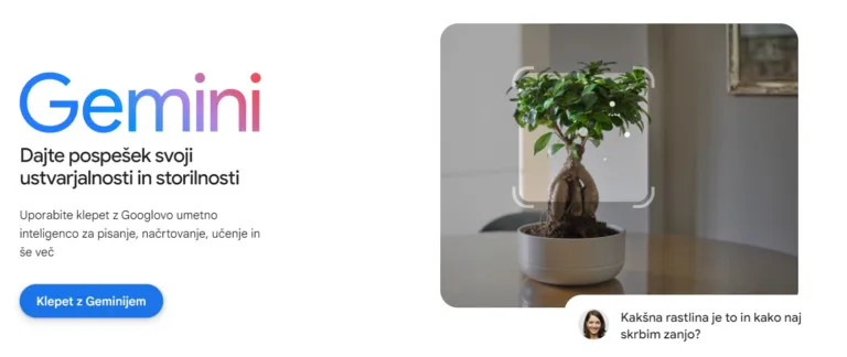 Gemini AI: konkurenca ChatGPT-ju in prihodnost Androida