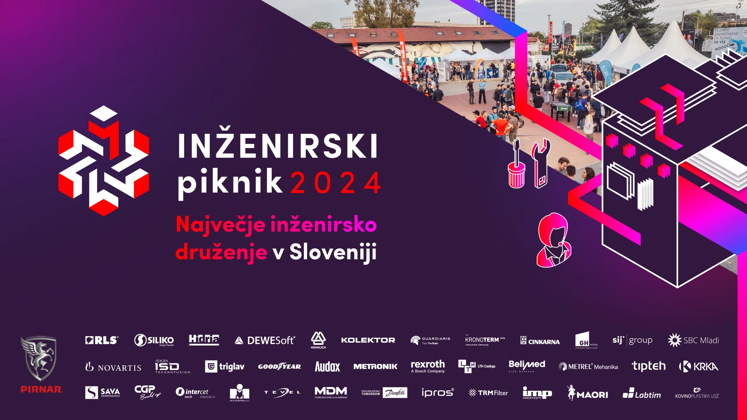 Veliki INŽENIRSKI PIKNIK 2024 | 3. oktober | Študentski Kampus
