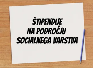 Štipendije za socialno varstvo v novem študijskem letu Štipendije na področju socialnega varstva