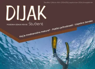 Dijak 2024/2025 naslovnica dijak 2024