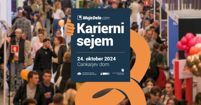 Izkoristi priložnost: danes bo v Ljubljani potekal Karierni sejem MojeDelo