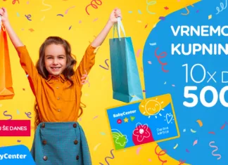 Kako do 500 € povrnjene kupnine v Baby Centru kupnino
