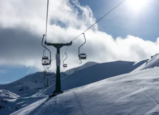 Slovenci bomo dobili novo smučišče! Vogel ski resort in Slovenia Julian Alps chirlift goes up