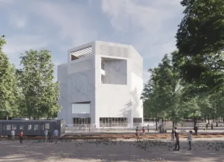 V Grčiji gradijo muzej holokavsta, ki ga sofinancirajo Nemci Generirana slika načrtovanega muzeja holokavsta v Solunu