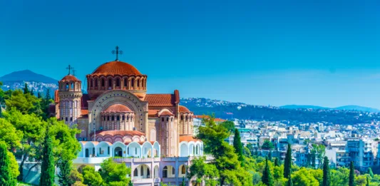 Saint Paul cathedral in Thessaloniki, Greece